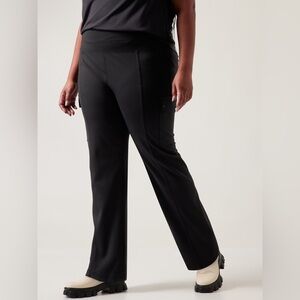 Athleta Black Wide-Leg Pants